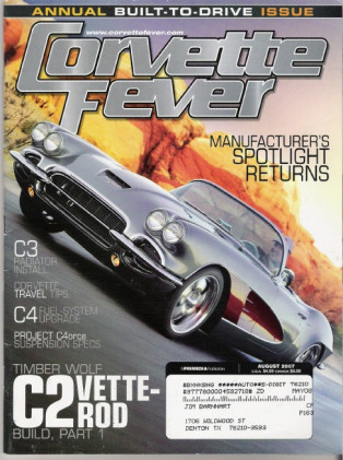 CORVETTE FEVER 2007 AUG - KILLER '73, SWEET '61